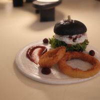 Vegan Black Burger  at ARP - 아르프 in Busan