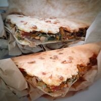 Empanada con vegetales at La Boca Comida Para Llevar in Santiago De Compostela