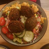 Falafel salad  at LOKOL in Amsterdam