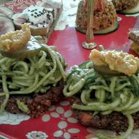 Raw zoodles at Sadhana Kitchen in Enmore