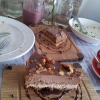 Raw Snickers Cake at Sadhana Kitchen in Enmore