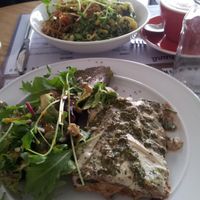 Raw lasagne at Sadhana Kitchen in Enmore