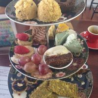 Organic Raw Vegan High Tea at Sadhana Kitchen in Enmore