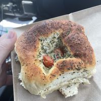 Roasted tomato brioche  at Yellow & Lavender  in Nashville