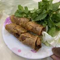 Egg roll at Dieu Huong in Falls Church