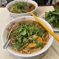#5 Spicy noodle soup  at Dieu Huong in Falls Church