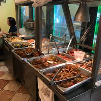 Steam table at Dieu Huong in Falls Church