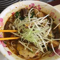 Bun bo hue chay at Dieu Huong in Falls Church