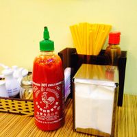 Fixings at your table at Dieu Huong in Falls Church