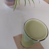 Matcha at KoRo Café in Berlin