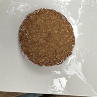 Giant cookie  at Seed Cuisine in Bucharest