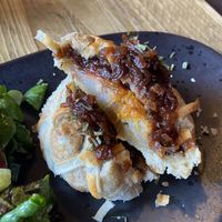 Beetroot and butternut pie   at Lamingtons in Biggar