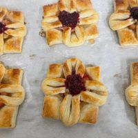 New vegan Apple and berry or fig date and pear Danish pastries  at Lamingtons in Biggar