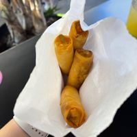 spring rolls   at Stone Monkey in El Cajon