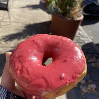 Hibiscus donut  at Dottie's Donuts - Rochelle Ave in Philadelphia