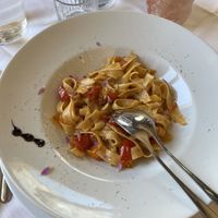 Pasta with tomato  at PiranArt Restaurant & Gelateria & Caffeteria in Piran