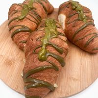 The best pistachio croissants. at PiranArt Restaurant & Gelateria & Caffeteria in Piran