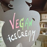 Ice cream buffet! at PiranArt Restaurant & Gelateria & Caffeteria in Piran