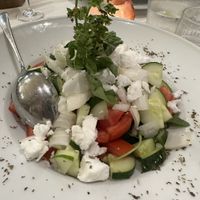 Greek vegan salad  at PiranArt Restaurant & Gelateria & Caffeteria in Piran