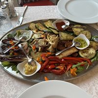 Vegan grilled plate for 2  at PiranArt Restaurant & Gelateria & Caffeteria in Piran