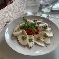 caprese💚  at PiranArt Restaurant & Gelateria & Caffeteria in Piran