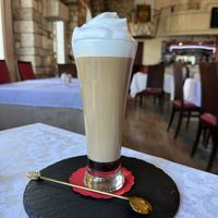 Caramel Latte  at PiranArt Restaurant & Gelateria & Caffeteria in Piran