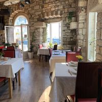 Shadow and coolness on a hot summer day 😅   at PiranArt Restaurant & Gelateria & Caffeteria in Piran