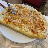 Seafood pizza   at PiranArt Restaurant & Gelateria & Caffeteria in Piran