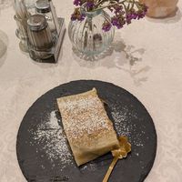 Applestrudel at PiranArt Restaurant & Gelateria & Caffeteria in Piran