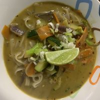(Vegan) Thai Green Curry #Veganuary at The Pelican in Utila