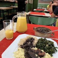 Traditional bean stew w/ vegan meat  #Veganuary at Só Verde - Botafogo in Rio De Janeiro