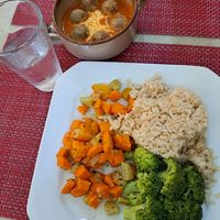 Almôndegas da lentilha at Só Verde - Botafogo in Rio De Janeiro