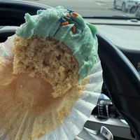 Vegan vanilla cupcake (July 2025)  at TasteBuddy in Short Hills