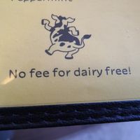 Dairy free is free ❤️ at Jungle Electric in East London