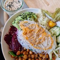Lunch: Buddha Bowl at Maima Lounge in Ravensburg