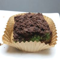 Mint chocolate crumble cake at Miam-o Bread 미얌오브래드 in Seoul