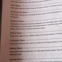   at Taste of India Restaurant in Castelo Branco