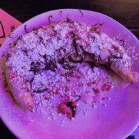 „Sophia Loren“ pizza pocket  at RAZZO Vegan Pizza Bar in Cologne