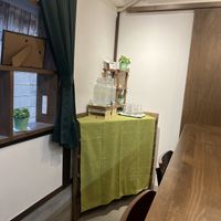 Water bar  at Zirael Vegan Restaurant in Kyoto