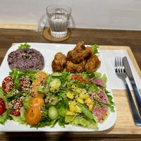 Soy meat  at Zirael Vegan Restaurant in Kyoto