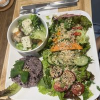 Zirael plate   at Zirael Vegan Restaurant in Kyoto