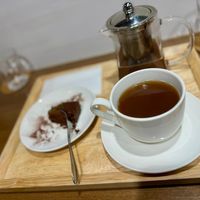 Soy bean coffee   at Zirael Vegan Restaurant in Kyoto