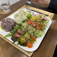 Dumpling plate  #Veganuary at Zirael Vegan Restaurant in Kyoto