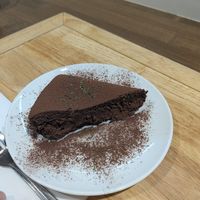 cake was excellent  at Zirael Vegan Restaurant in Kyoto