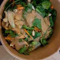 Crispy Thai salad at Veganerie - Kingkeaw in Bangkok