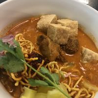 Khao Soi was soooooo good   at Veganerie - Kingkeaw in Bangkok
