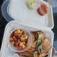 Quesadillas at Veganerie - Kingkeaw in Bangkok