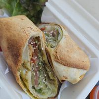 BLT wrap at Veganerie - Kingkeaw in Bangkok
