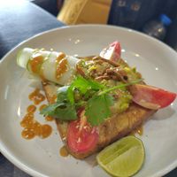 Avocado toast at Veganerie - Kingkeaw in Bangkok