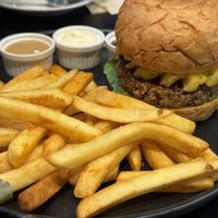 Teriyaki burger  at Veganerie - Kingkeaw in Bangkok